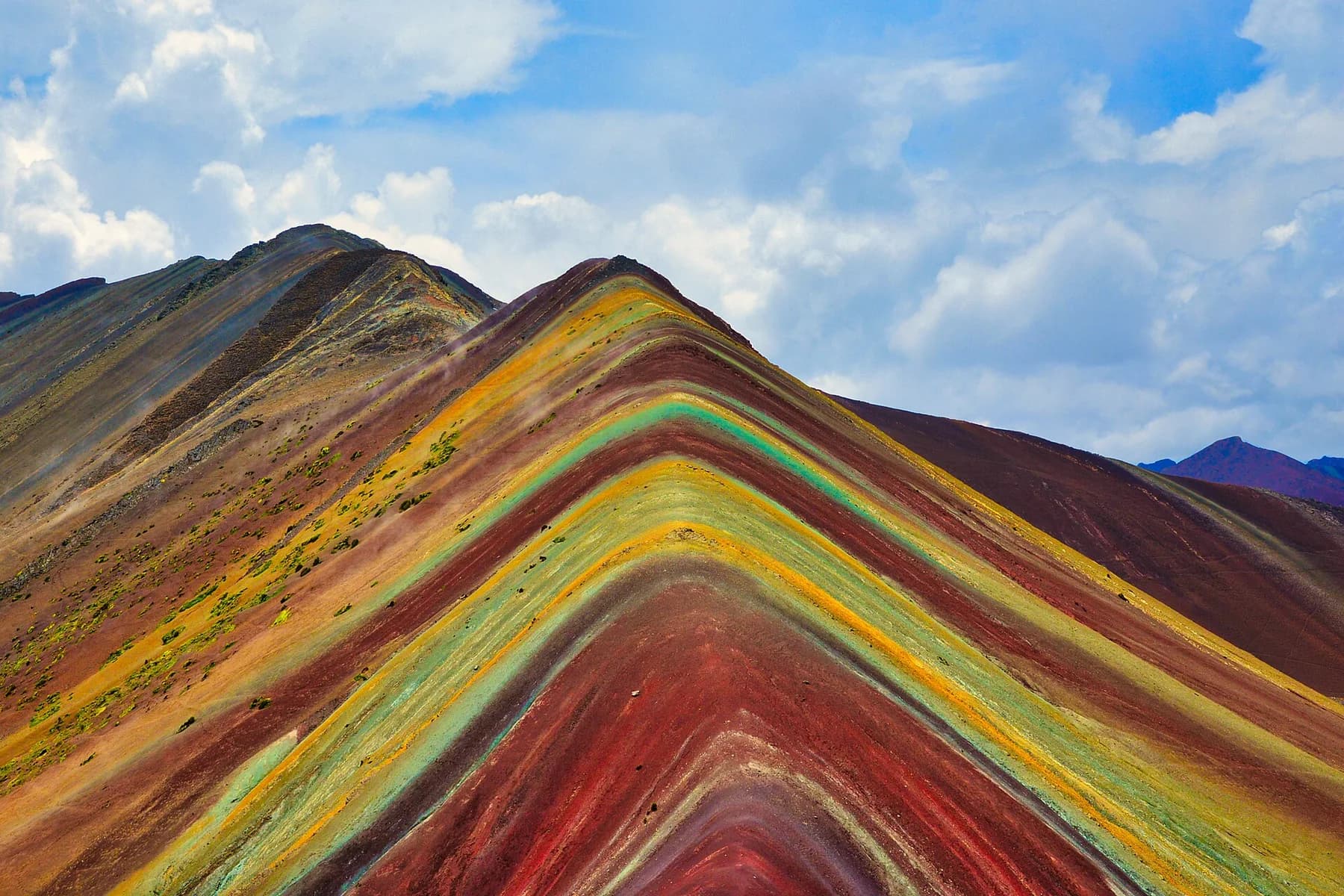 Montaña de 7 Colores visible durante la experiencia