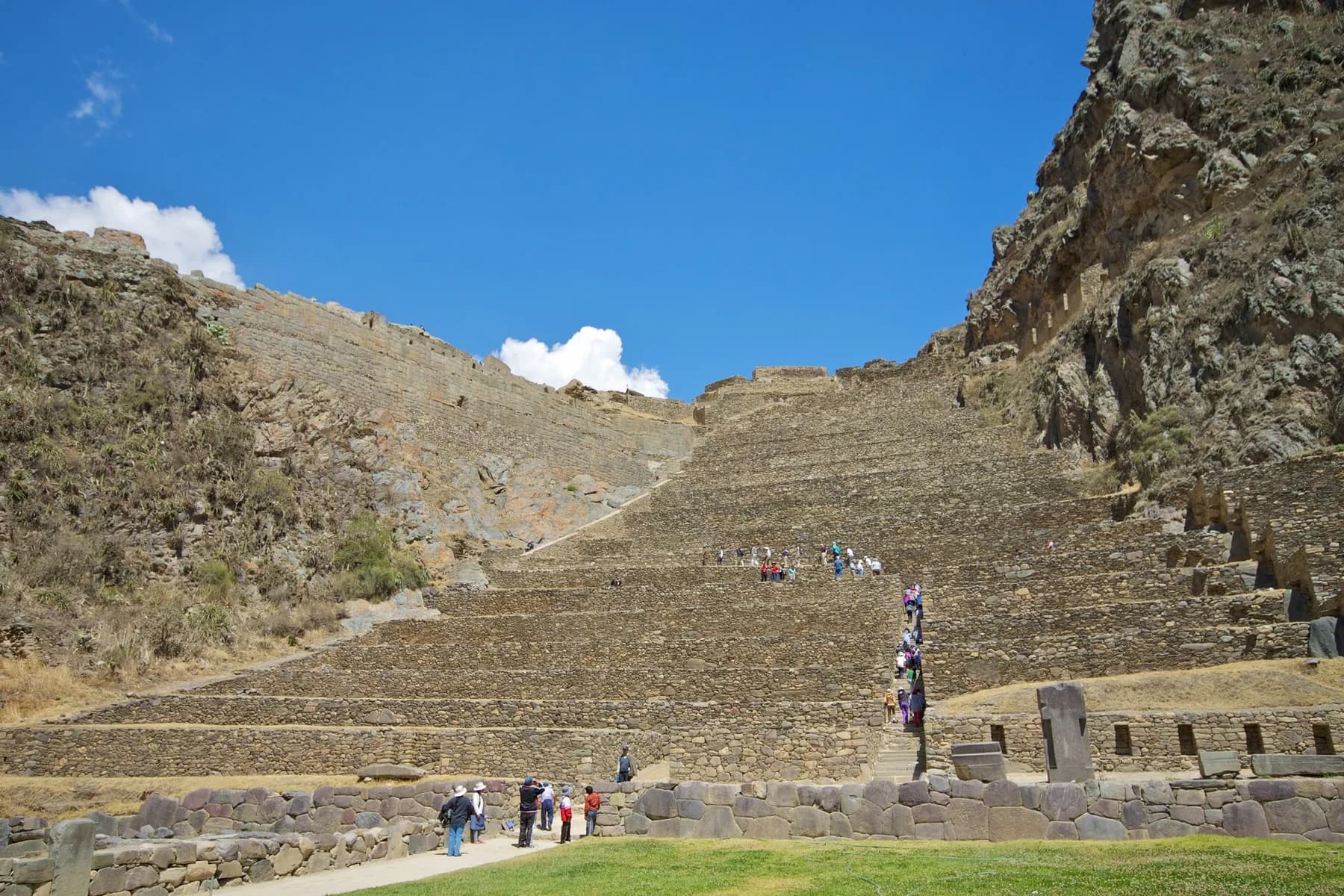 Andenes incas de Pisac en el Valle Sagrado