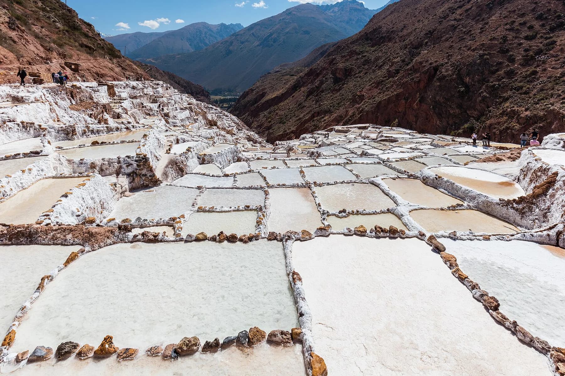 Pozas de sal de las Salineras de Maras
