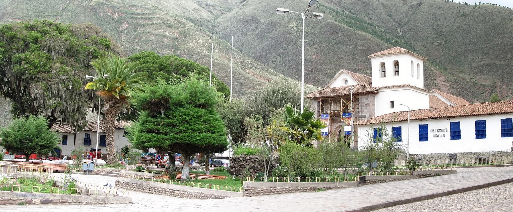 Iglesia histórica de Andahuaylillas al sur de Cusco