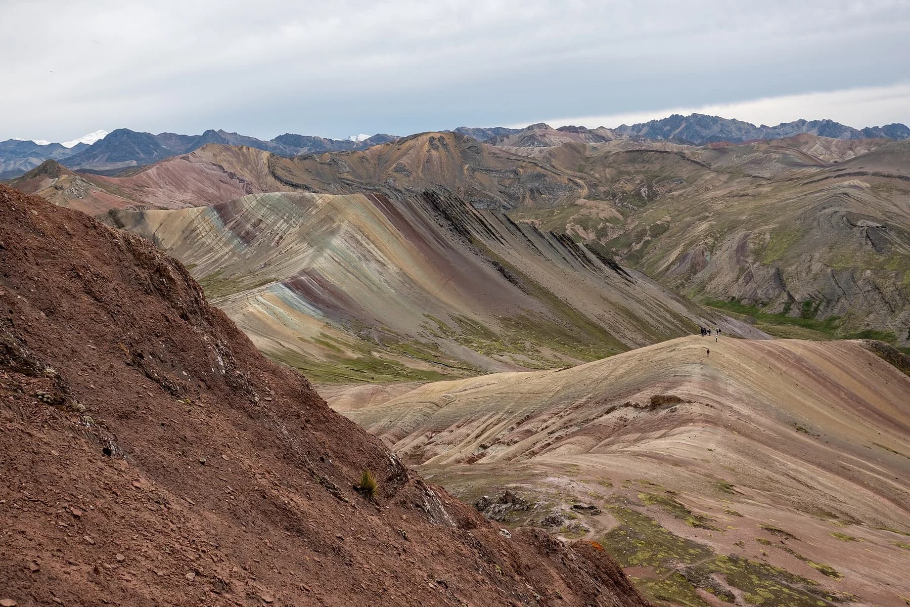 Paisaje altoandino de las montañas de Palcoyo